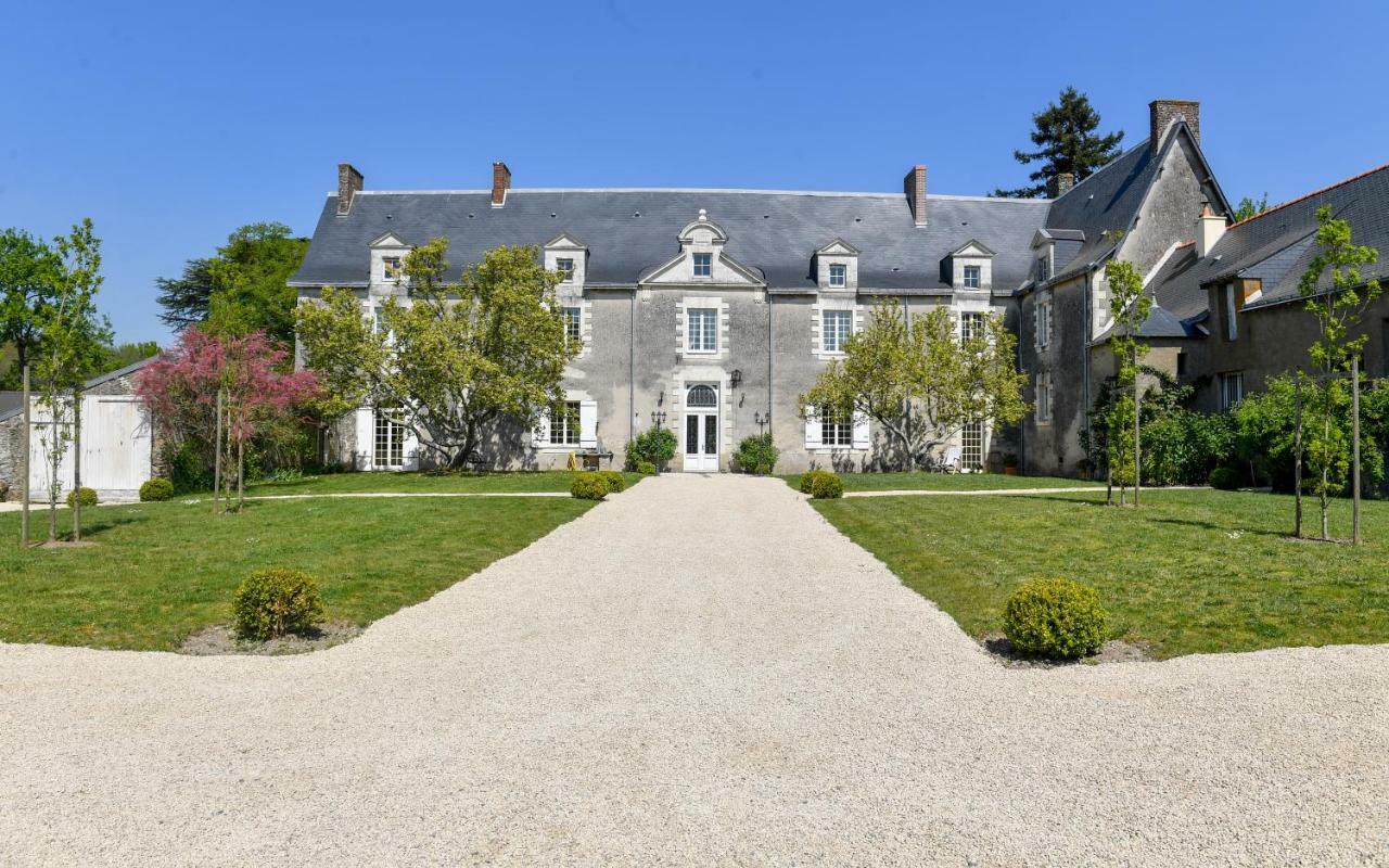 Château de la Grand'cour Grandchamp-des-Fontaines Exterior foto