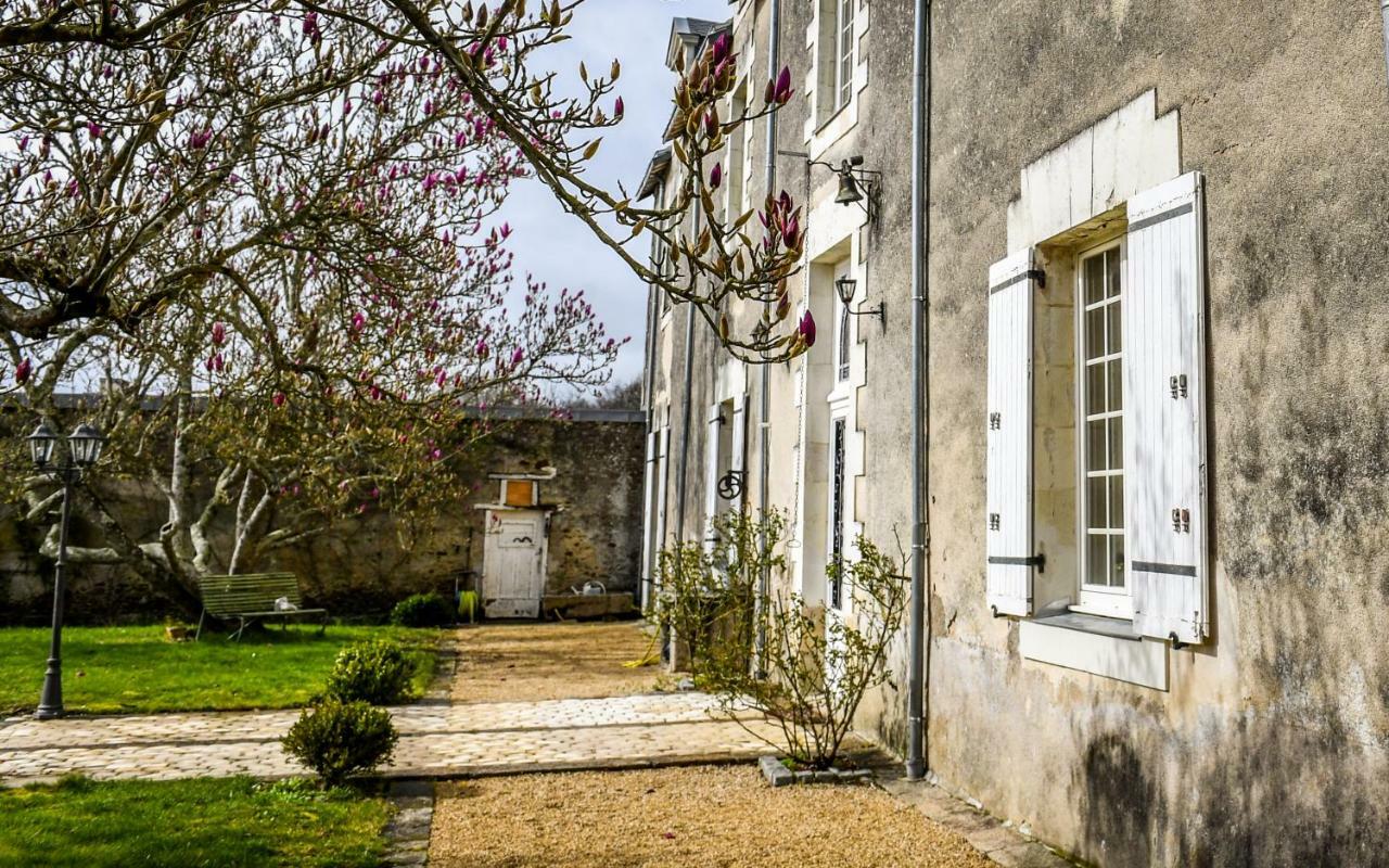 Château de la Grand'cour Grandchamp-des-Fontaines Exterior foto